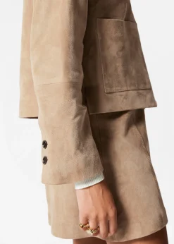 Jacke mit aufgesetzten Taschen