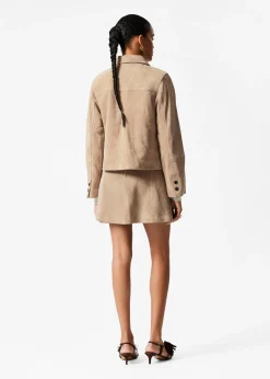Jacke mit aufgesetzten Taschen