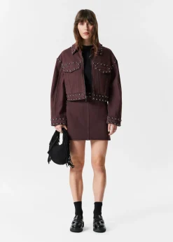 Jacke mit Nieten