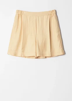 Jacquard-Shorts mit Bügelfalten