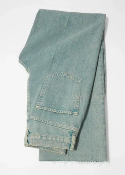 Jeans mit hohem Bund und weitem Bein