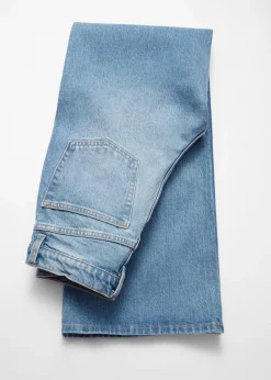 Jeans mit weitem Bein