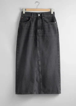 Jeansrock in Midilänge