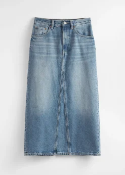 Jeansrock in Midilänge