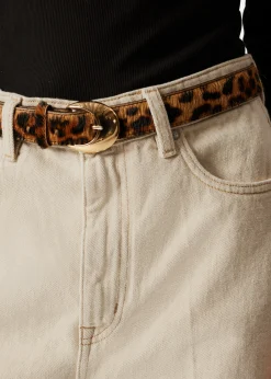 Jeansshorts mit weitem Bein