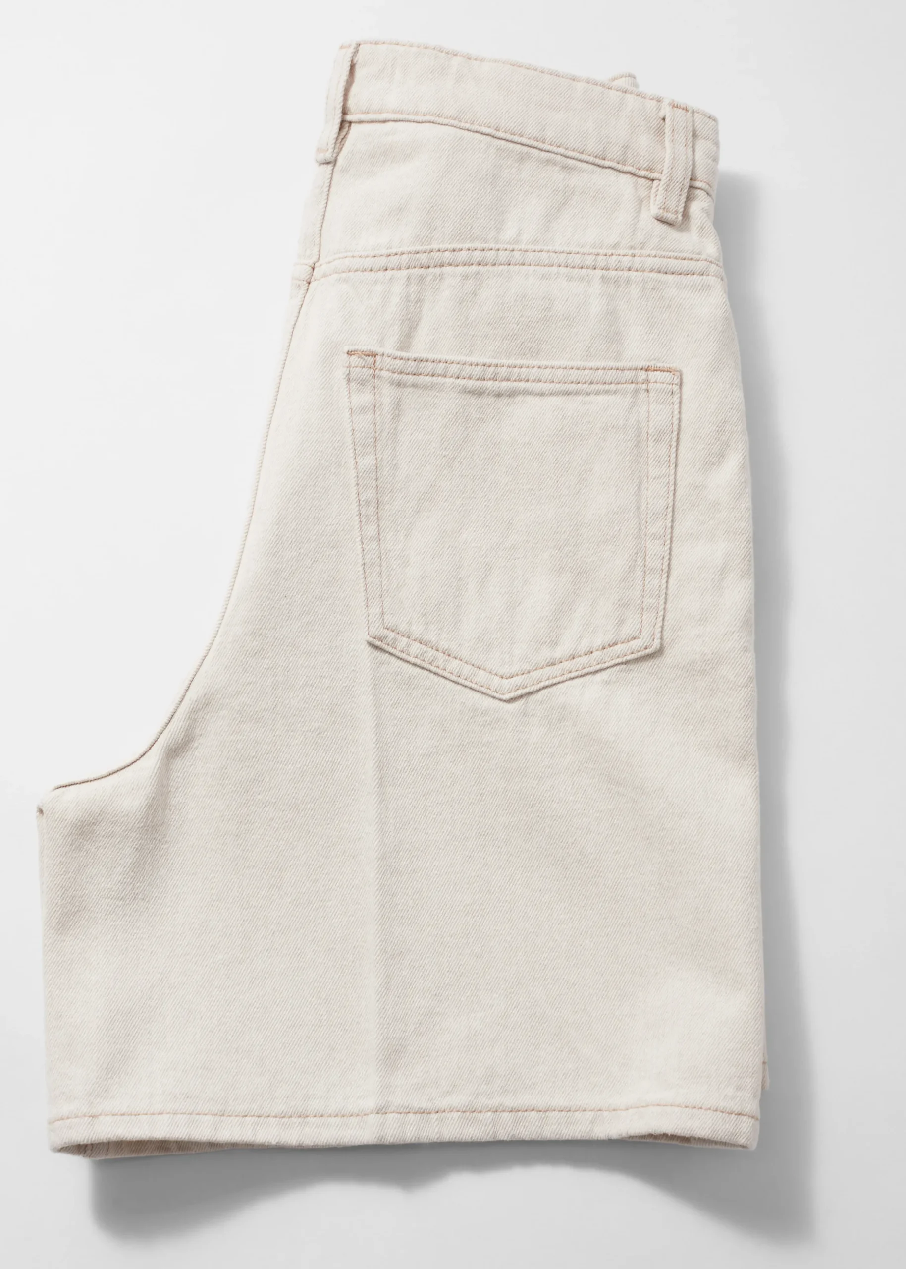 Jeansshorts mit weitem Bein