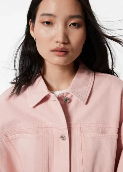 Kastenförmige Jeansjacke