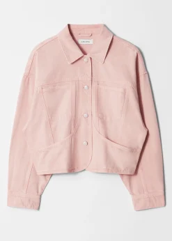 Kastenförmige Jeansjacke
