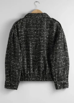 Kastenförmige Tweedjacke