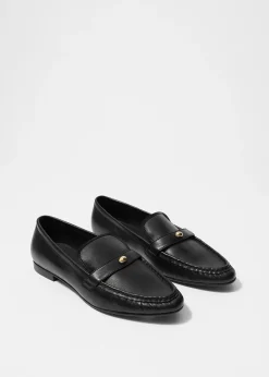 Klassische Loafers aus Leder