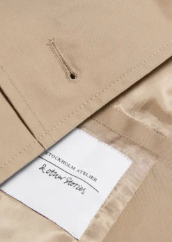 Kurze Trenchcoat-Jacke