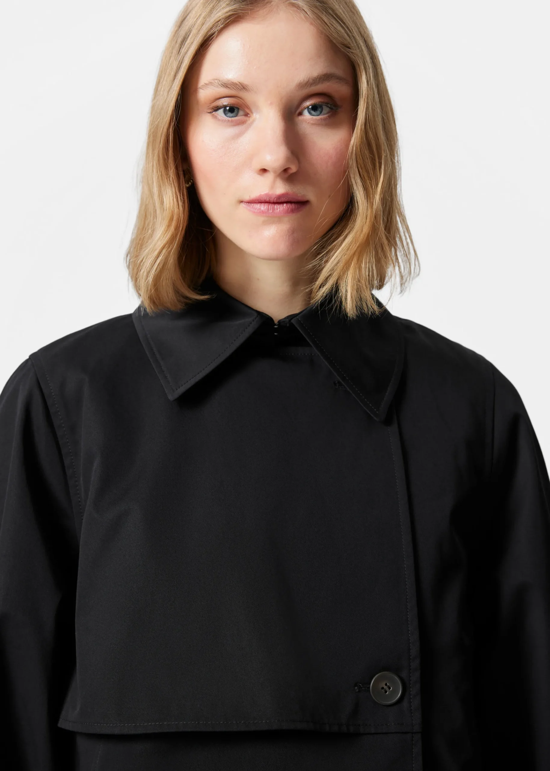 Kurze Trenchcoat-Jacke