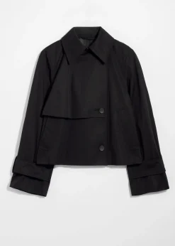 Kurze Trenchcoat-Jacke