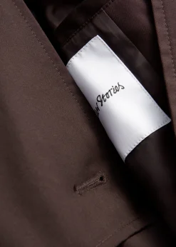 Kurze Trenchcoat-Jacke