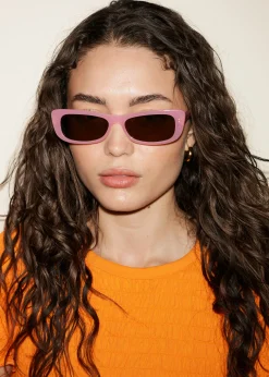Längliche Cat-Eye-Sonnenbrille