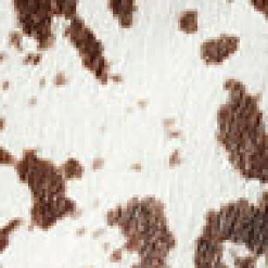 Loafer mit Kuh-Print