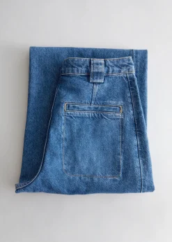 Locker geschnittene, weite Jeans