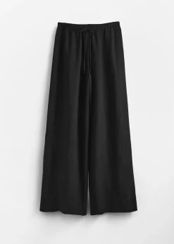 Lockere Hose mit Kordelzugbund