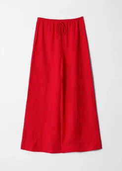 Lockere Hose mit Kordelzugbund