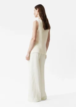Lockere Hose mit Kordelzugbund