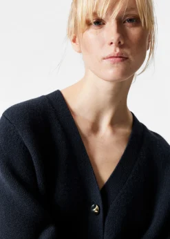 Lockere Strickjacke