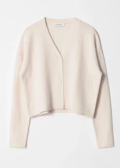 Lockere Strickjacke aus Wolle