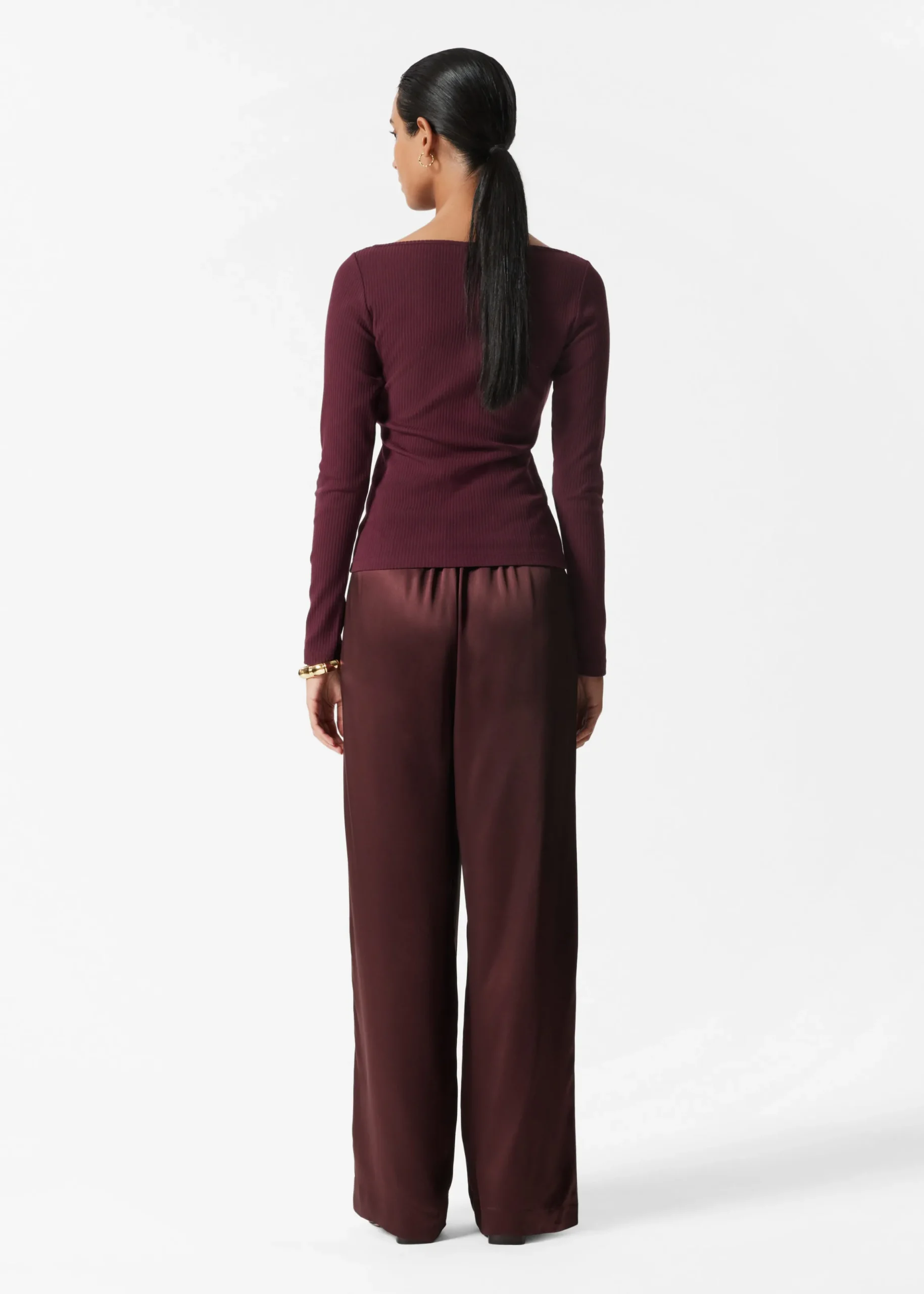 LongSleeve Keyhole Top