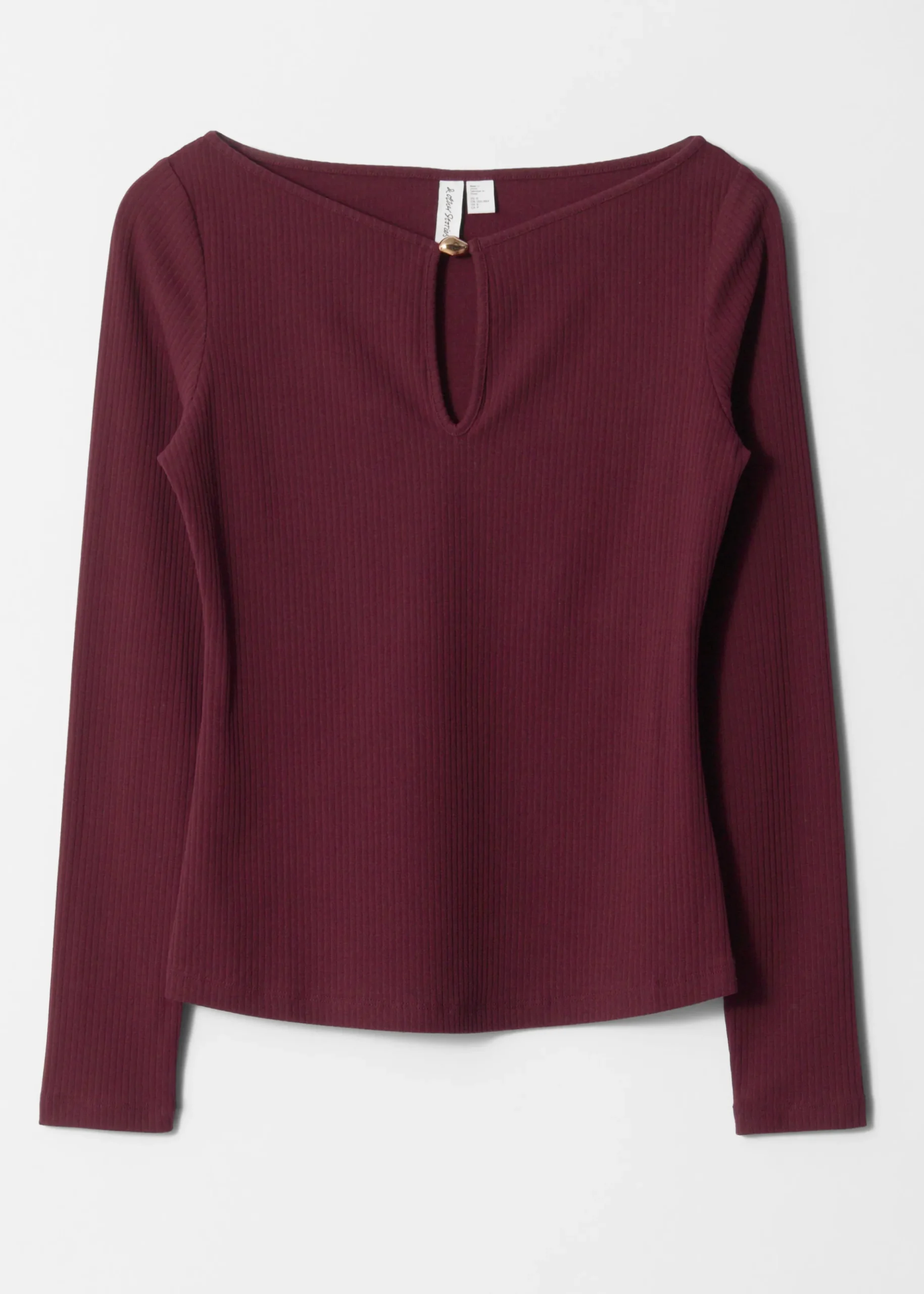 LongSleeve Keyhole Top