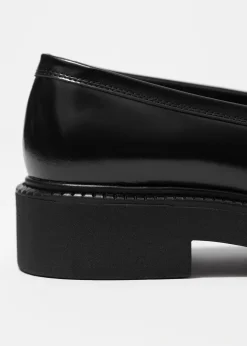 Markante Loafers aus Leder