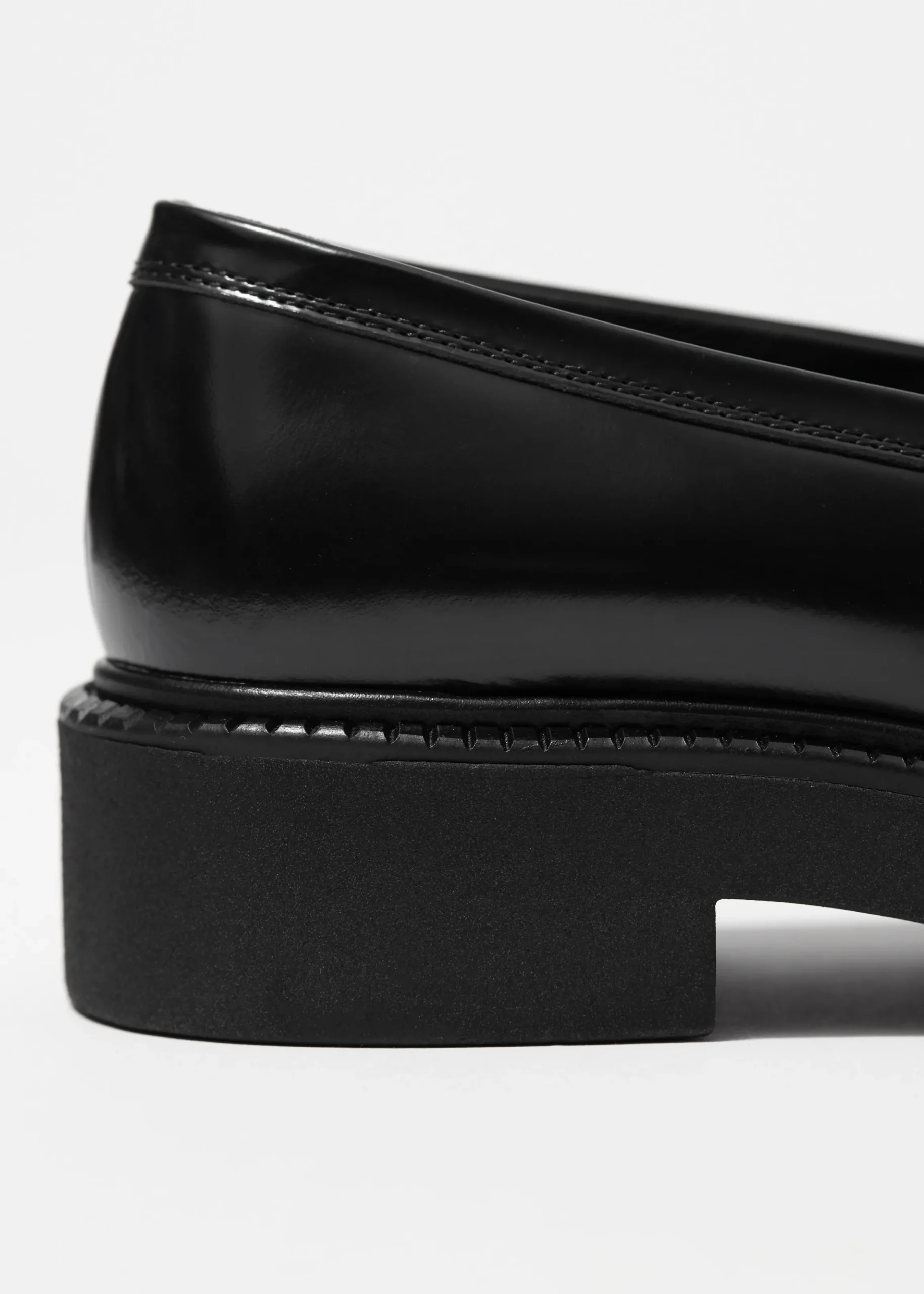 Markante Loafers aus Leder