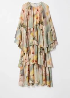 Maxikleid mit Volants