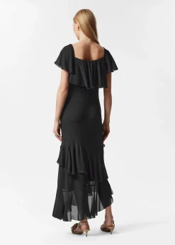 Maxikleid mit Volants