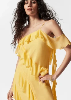 Maxikleid mit Volants