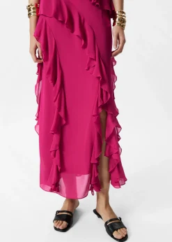 Maxikleid mit Volants