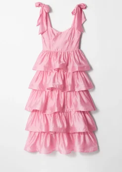 Maxikleid mit Volants