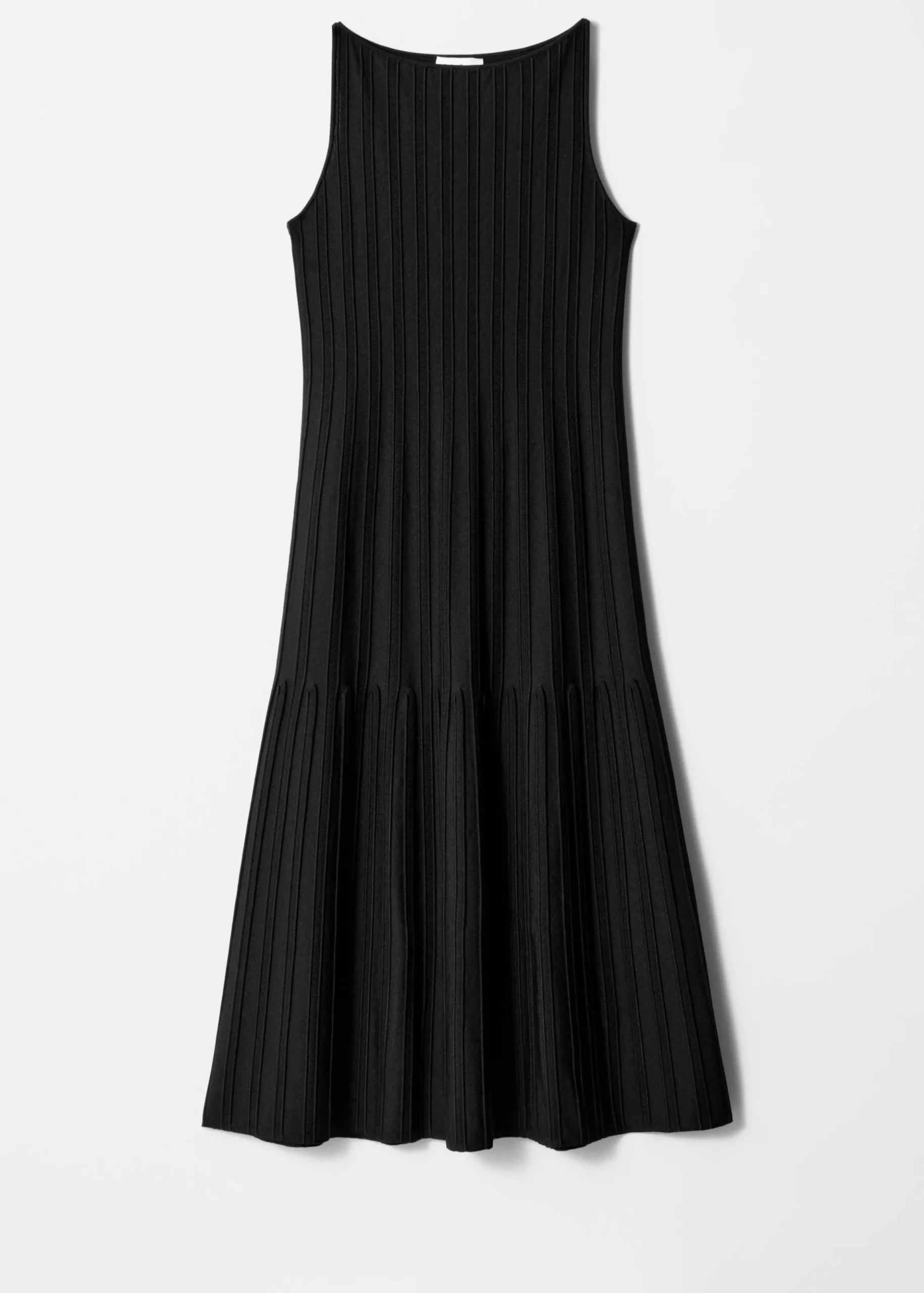 Midikleid aus Rippstrick