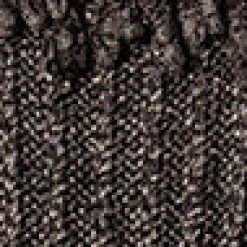 Midikleid aus Rippstrick mit Fransen