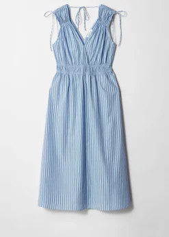 Midikleid mit Bindedetail