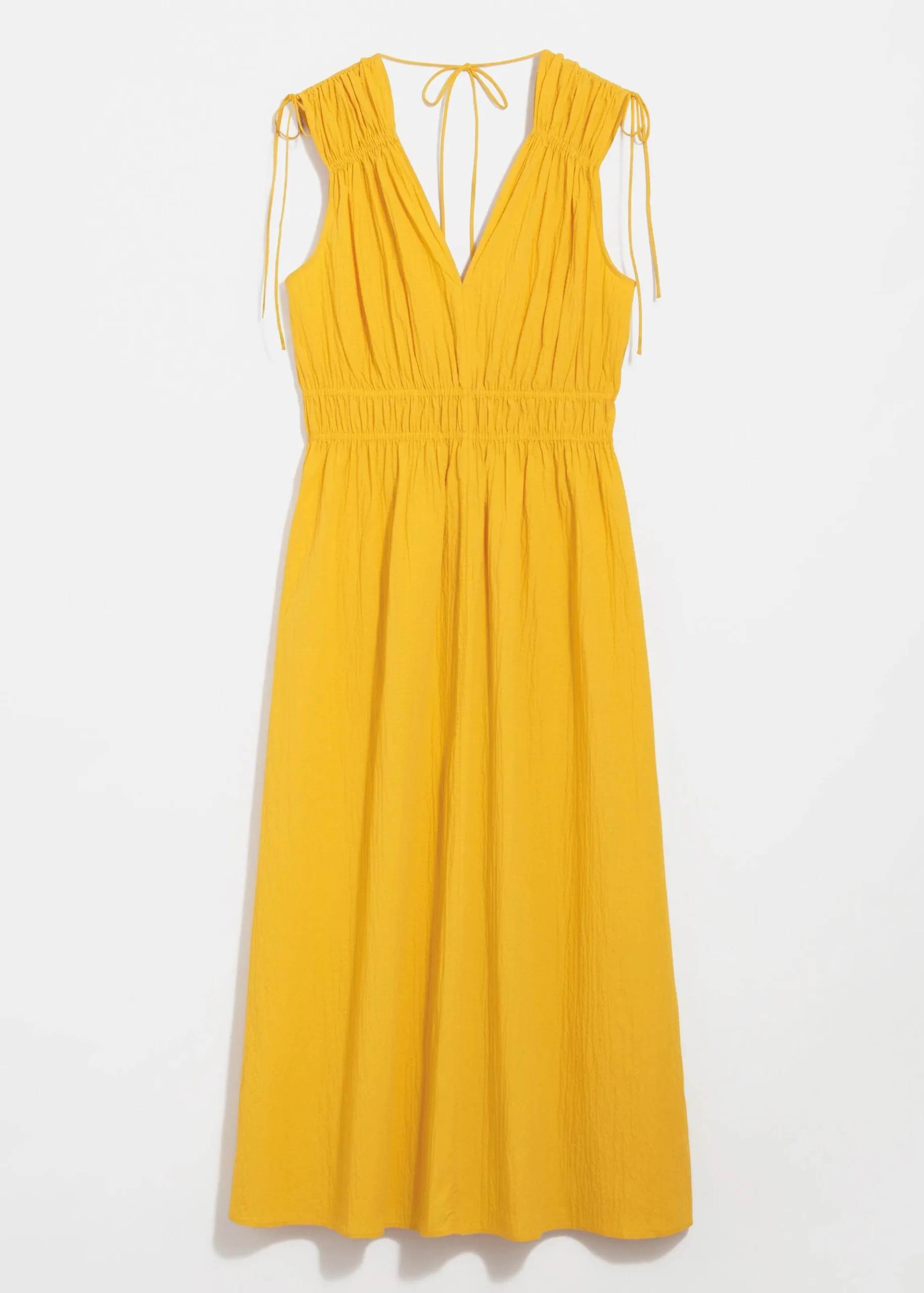 Midikleid mit Bindedetail