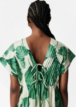 Midikleid mit Falten