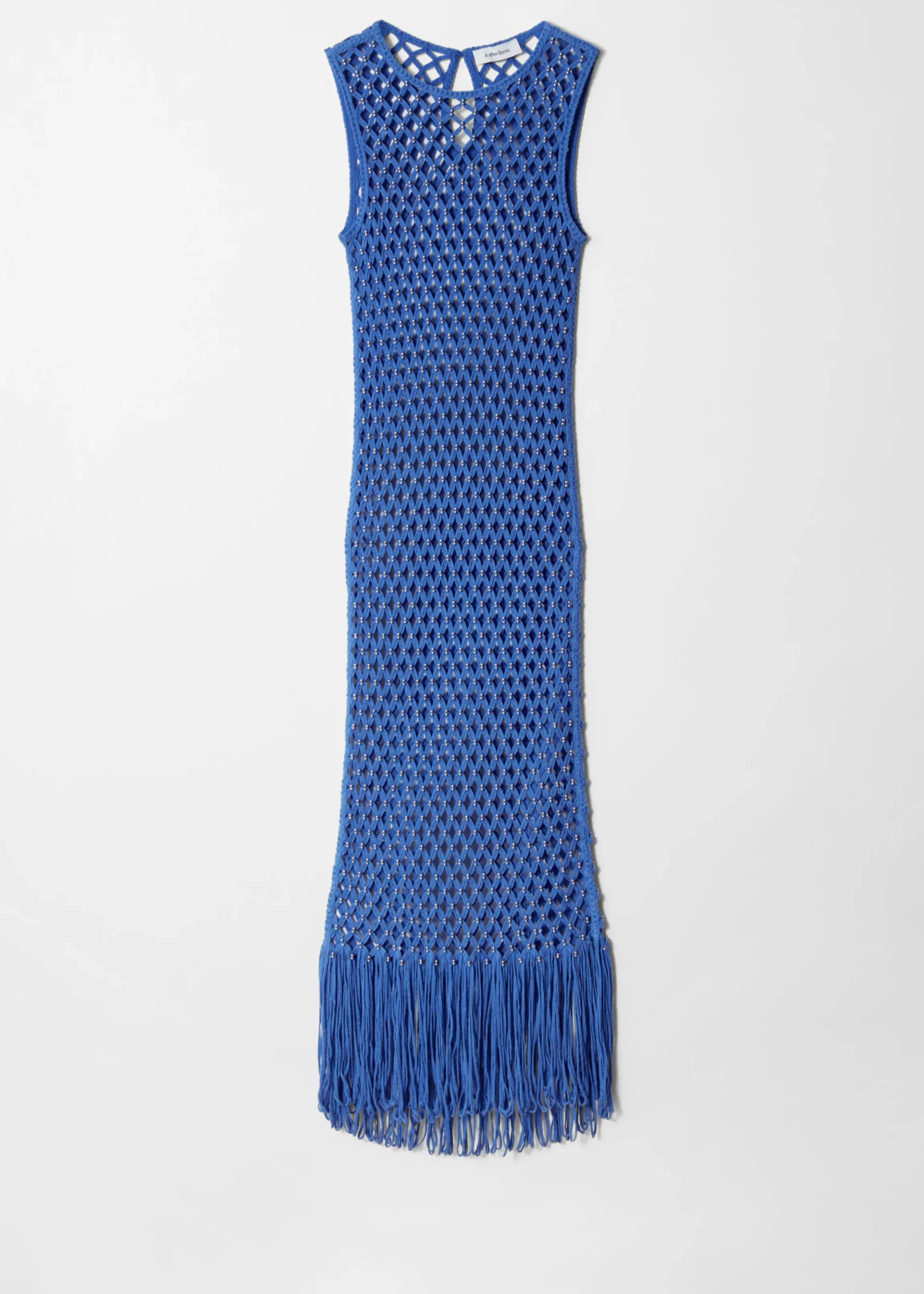 Midikleid mit Lochstrickmuster