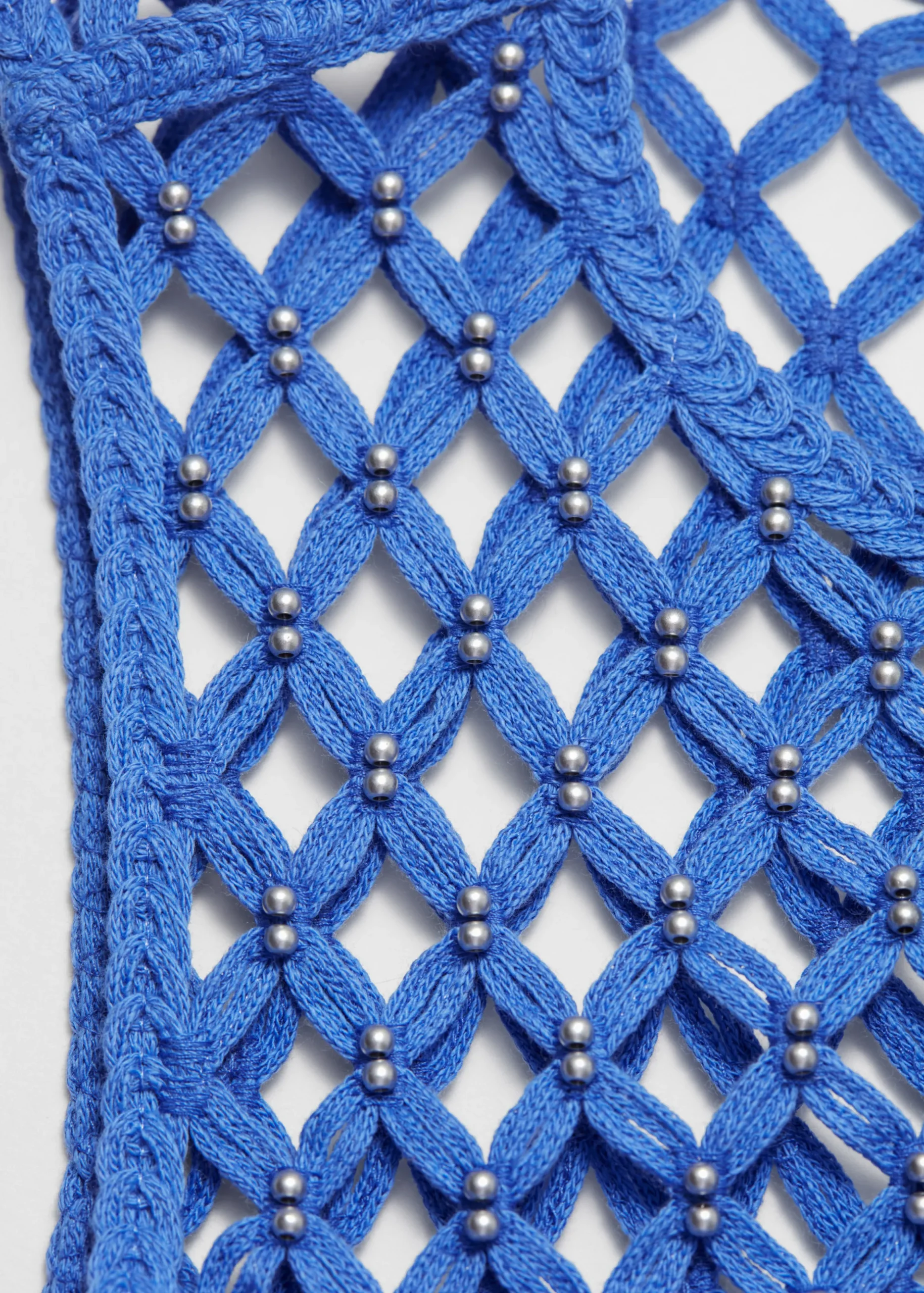Midikleid mit Lochstrickmuster