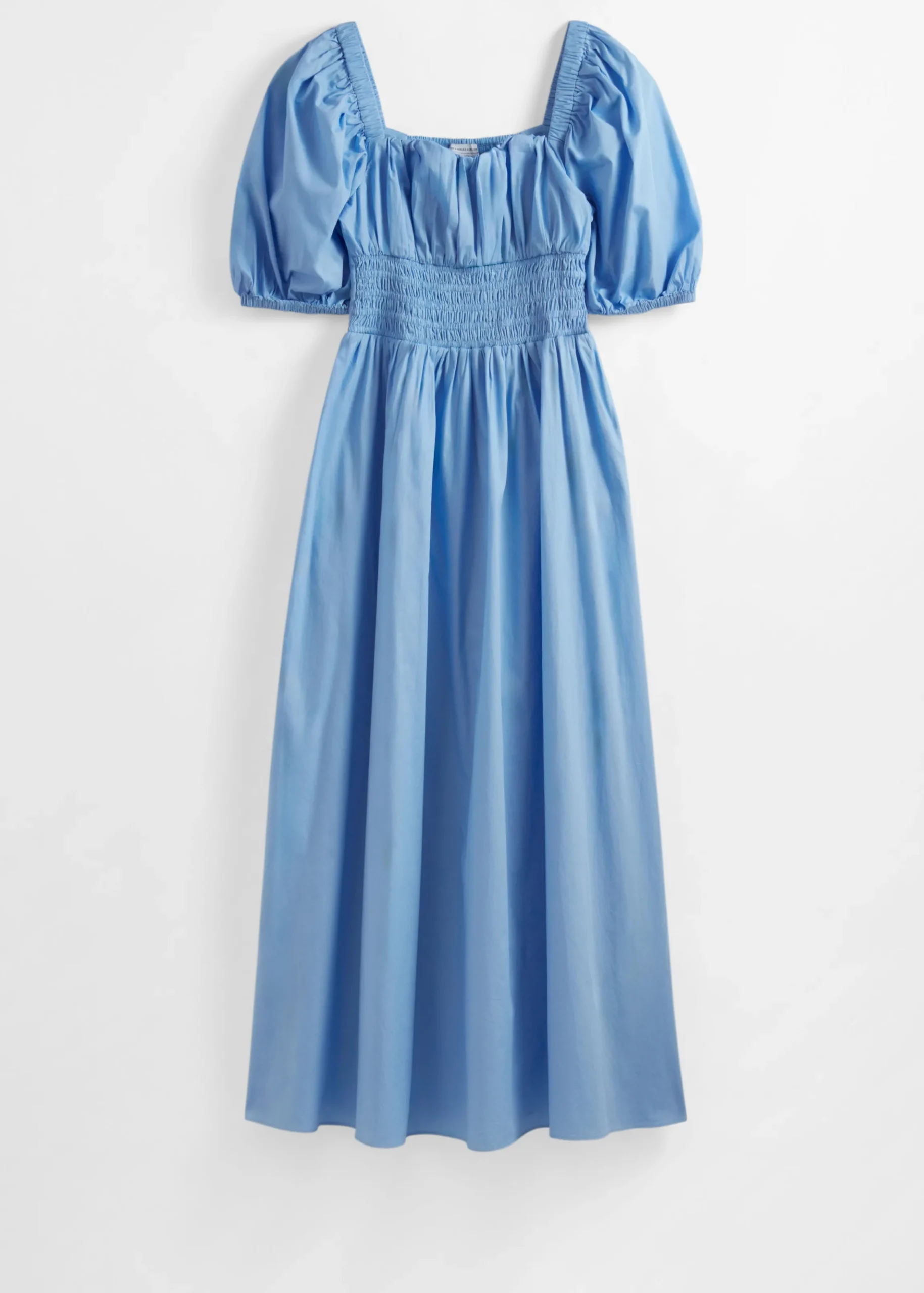 Midikleid mit Puffärmeln