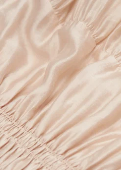 Midikleid mit Raffungen