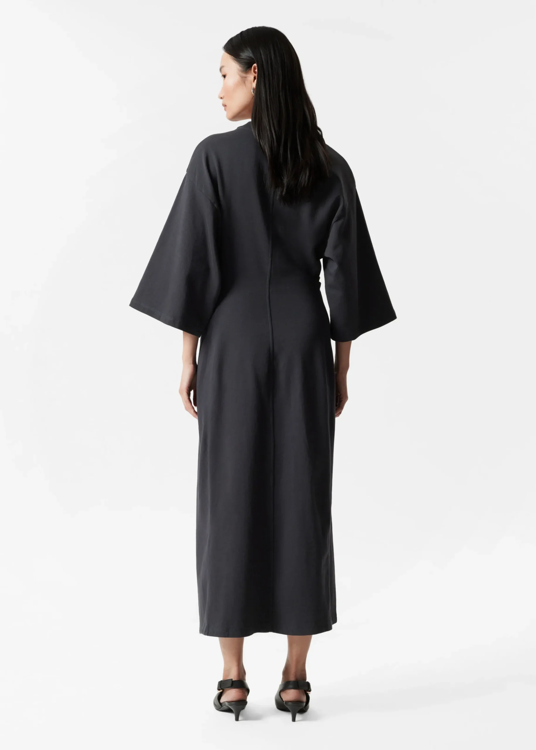 Midi-Sweatshirtkleid