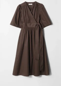 Midi-Wickelkleid