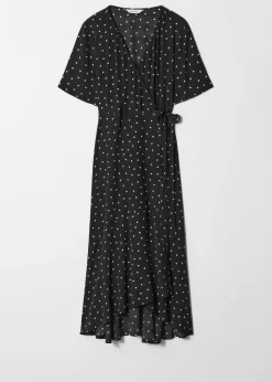 Midi-Wickelkleid