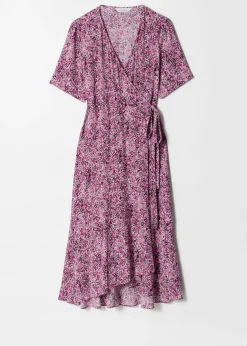 Midi-Wickelkleid