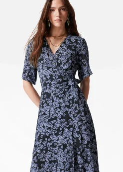 Midi-Wickelkleid