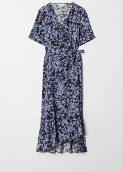 Midi-Wickelkleid